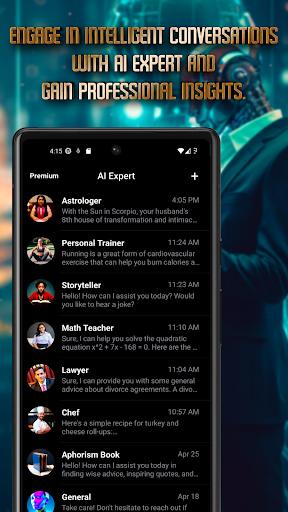 Android application AI Expert screenshort