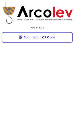 Android application Arcolev QR Scan screenshort