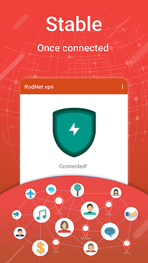 Android application RodNet VPN screenshort