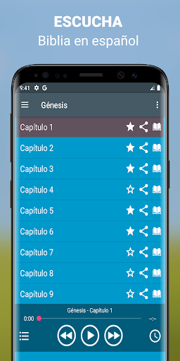 Audio Biblia en Español app Screen 2