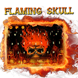 Horrible Fire Skull Theme icon