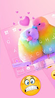 screenshot of Love Parrots 3D Wallpapers Keyboard Background