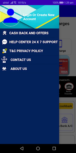 Android application ROO PAY INDIA screenshort