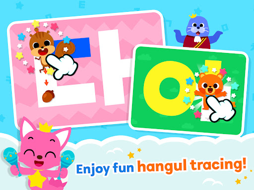 Screenshot of Pinkfong Learn Korean: Hangul