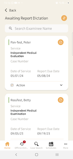 ExamWorks Screen 3