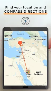 나침반 : 방향 탐지기, 정확한 Qibla Finder