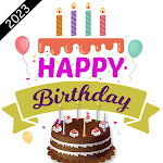 Cover Image of डाउनलोड Happy Birthday Stickers for WA  APK