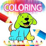 Coloring Book Games Learn Coloring Pictures Sheets icon