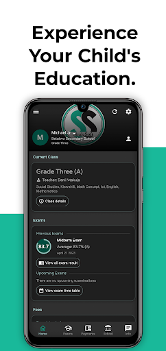 Android application ShuleSoft Parent Experience screenshort