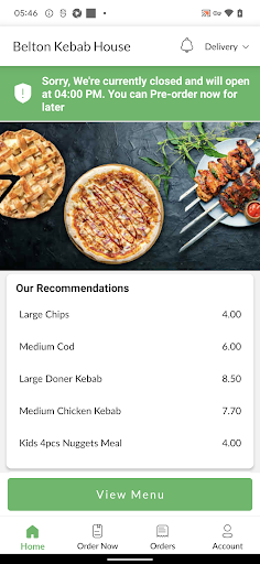Belton Kebab House Screen 2