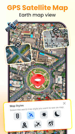 Satellite View:Live Earth Maps Screenshot 4 - AppWisp.com
