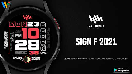 Android application SamWatch SIGN F 2021 screenshort