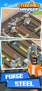 Steel Mill Manager-Tycoon Game apkdebit screenshots 1