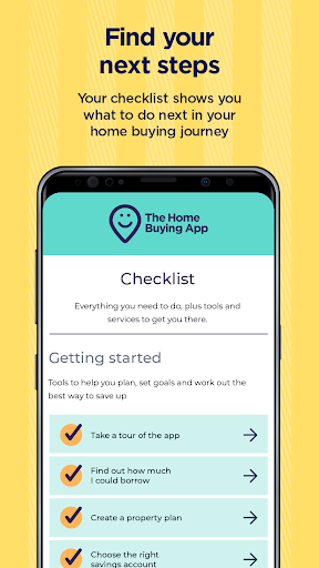 The Home Buying App Screen 3
