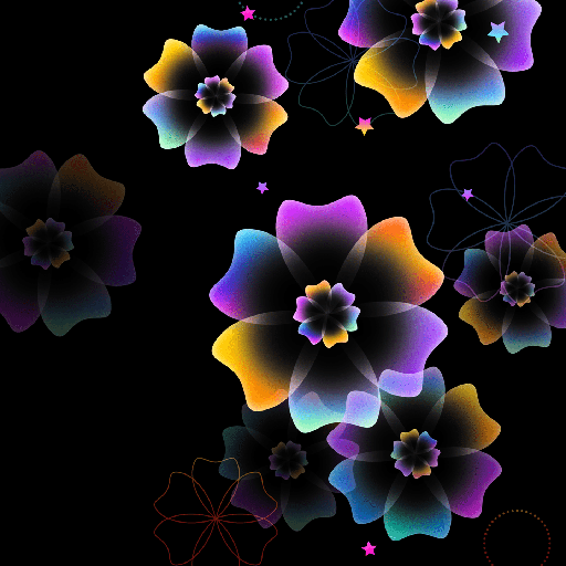 Big Colorful Flower- Wallpaper logo