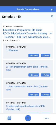 Android application inVision Conference Connect screenshort