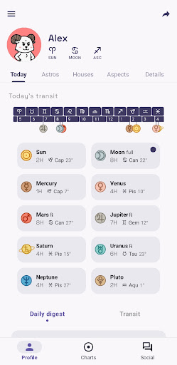 Horos - Birth Chart 1