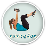 Flat Stomach Exercise Guide icon
