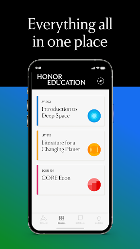 Android application Honor Learn screenshort