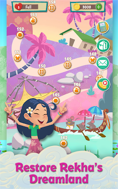 Rangoli Rekha: Color Match 3 - Screenshot 3