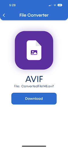All File Converter App Screen 3