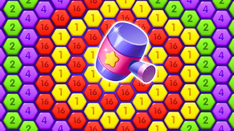 Merge Number - Hexa Puzzle