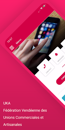 Android application U K A screenshort