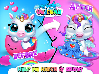 My Baby Unicorn - Virtual Pony Pet Care & Dress Up  Screenshots 17