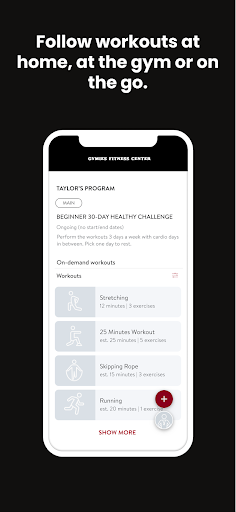 Gymies Fitness Center Screenshot 3 - AppWisp.com