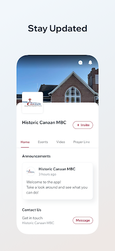 Android application Historic Canaan MBC screenshort