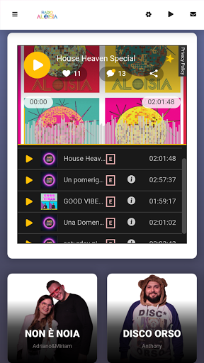 Radio Aloisia Screen 3