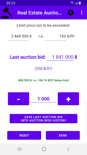 Real Estate Auctions Screen 3