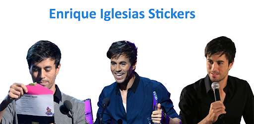 Android application Enrique Iglesias Stickers screenshort