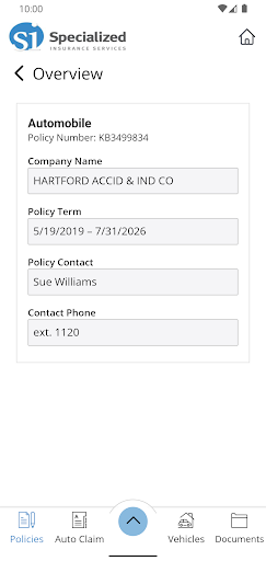 Specialized Insurance Services