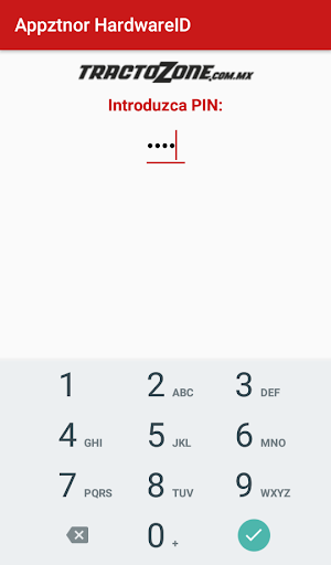 Appztnor HardwareID Screen 2