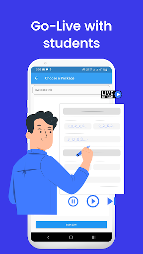 Teacher Admin App Screen 2