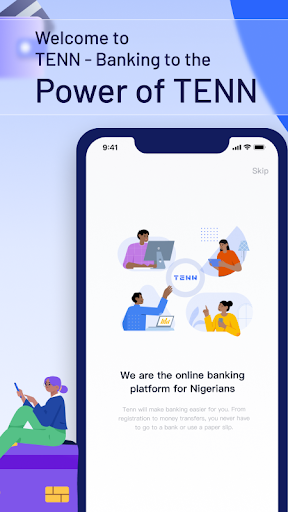 Android application TENN - Mobile Banking screenshort