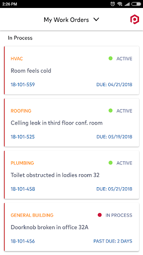 Android application Poly Mobile screenshort