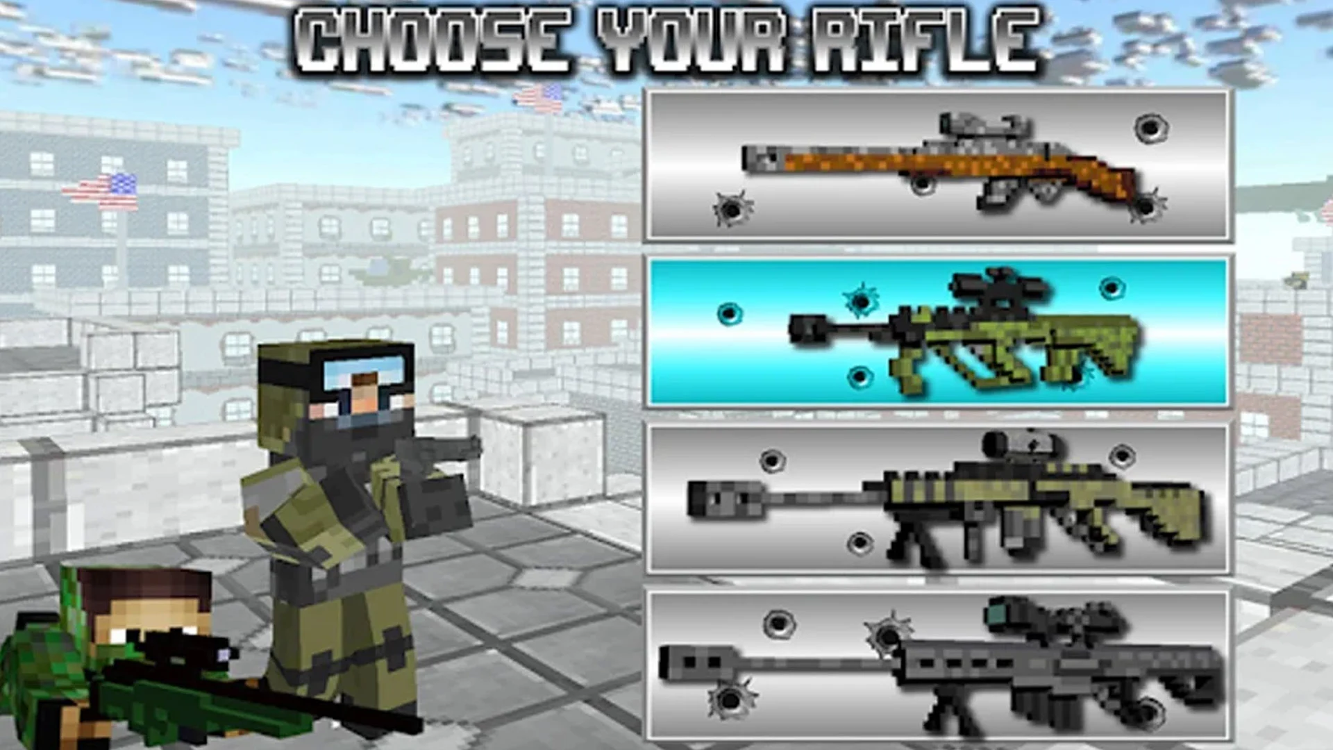 American Block Sniper Survival 