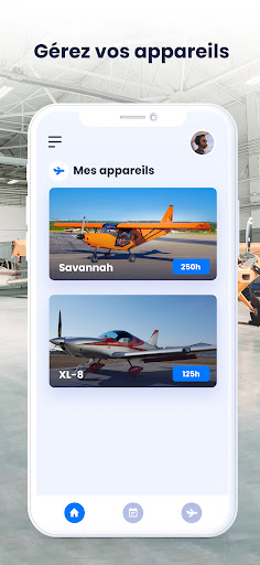 Android application AEROLIGHT screenshort