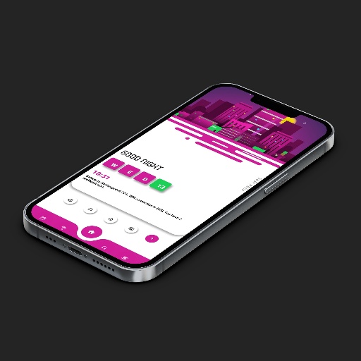 City Illustration KLWP theme logo