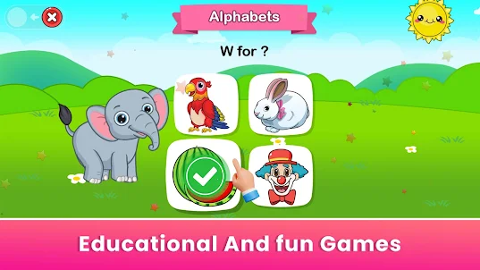 Kids Learning: ABCs & 123s