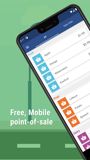 Android application Till2Go 2.0 - Mobile POS screenshort