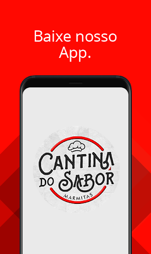 Android application Cantina do Sabor screenshort