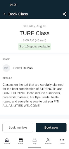 Badlands Training Center Screen 3