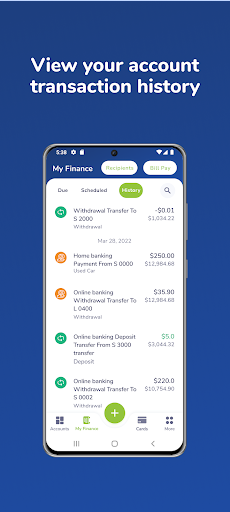 HUD FCU Mobile App Screen 3