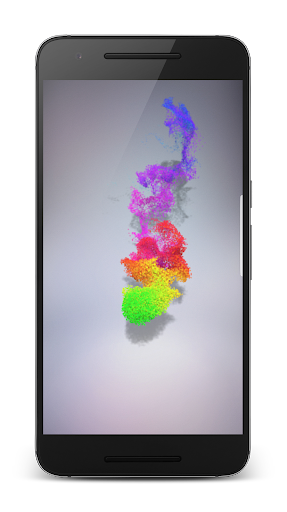 Color Burst Particle wallpaper Screen 2