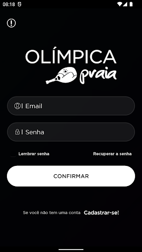 Android application Olimpica Praia screenshort
