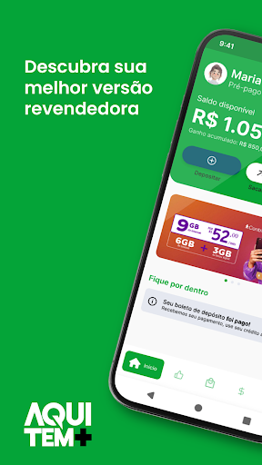 Android application Aqui Tem Mais screenshort