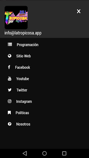 La Tropicosa 89.1 Screen 2